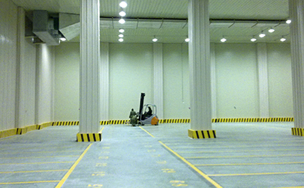 冷庫(kù)管道及設(shè)備保溫實(shí)景